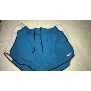 Blue Nike Dri-fit Shorts